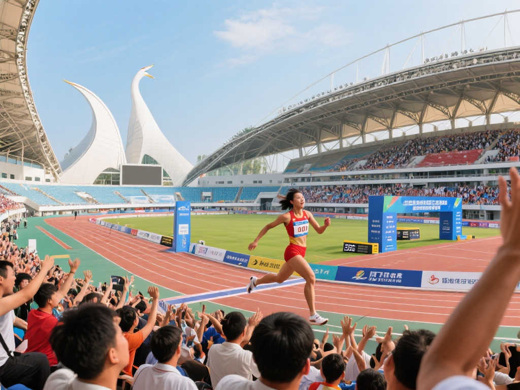 吴艳妮邀你厦门相聚：白鹭体育场共赴激情赛事👊